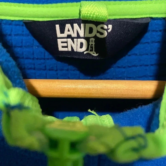LANDs END Fleece jacket Size XL lightweight - Picture 5 of 6